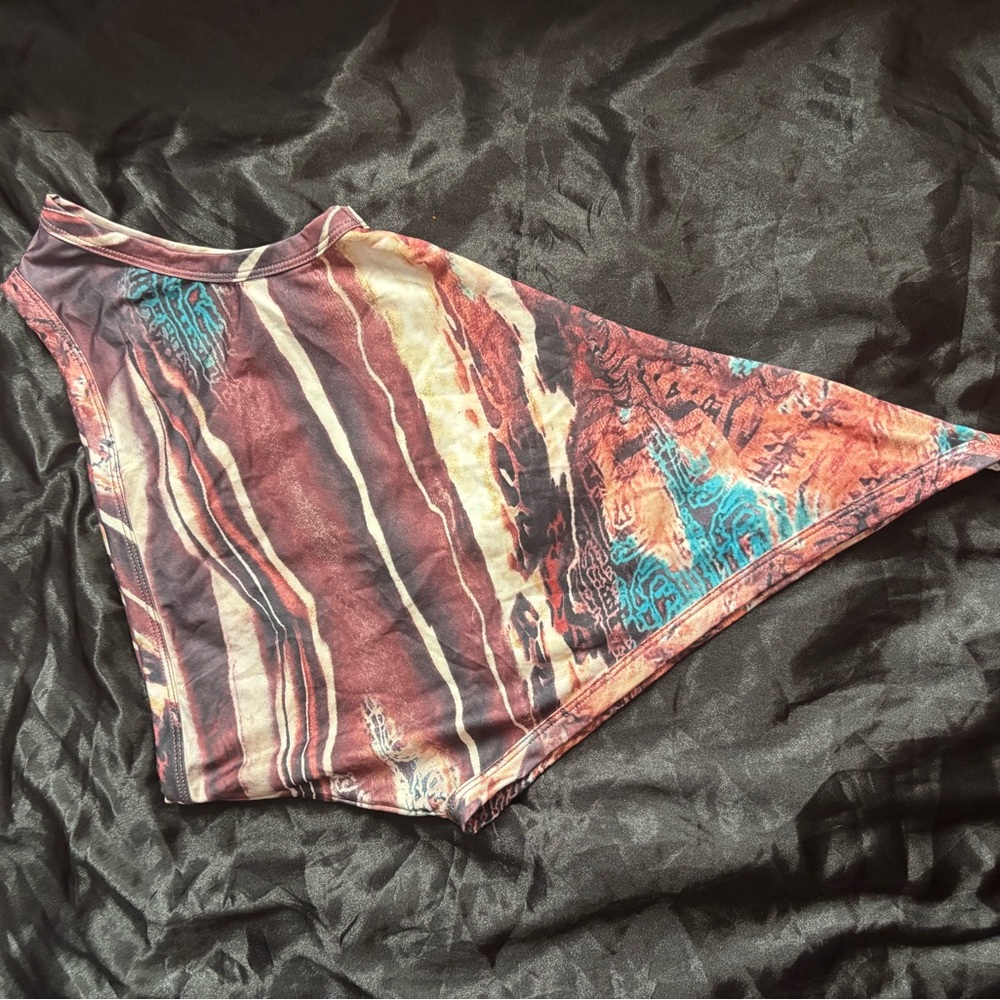 SHEIN Multicolor Abstract Camisole